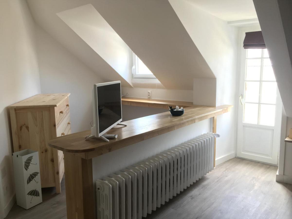 Chambre D'Hotes Avec Petit-Dejeuner - Le Poulpiquet กีเบอรง ภายนอก รูปภาพ